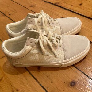 Vans 9 (7.5M) - Off White - Like new!